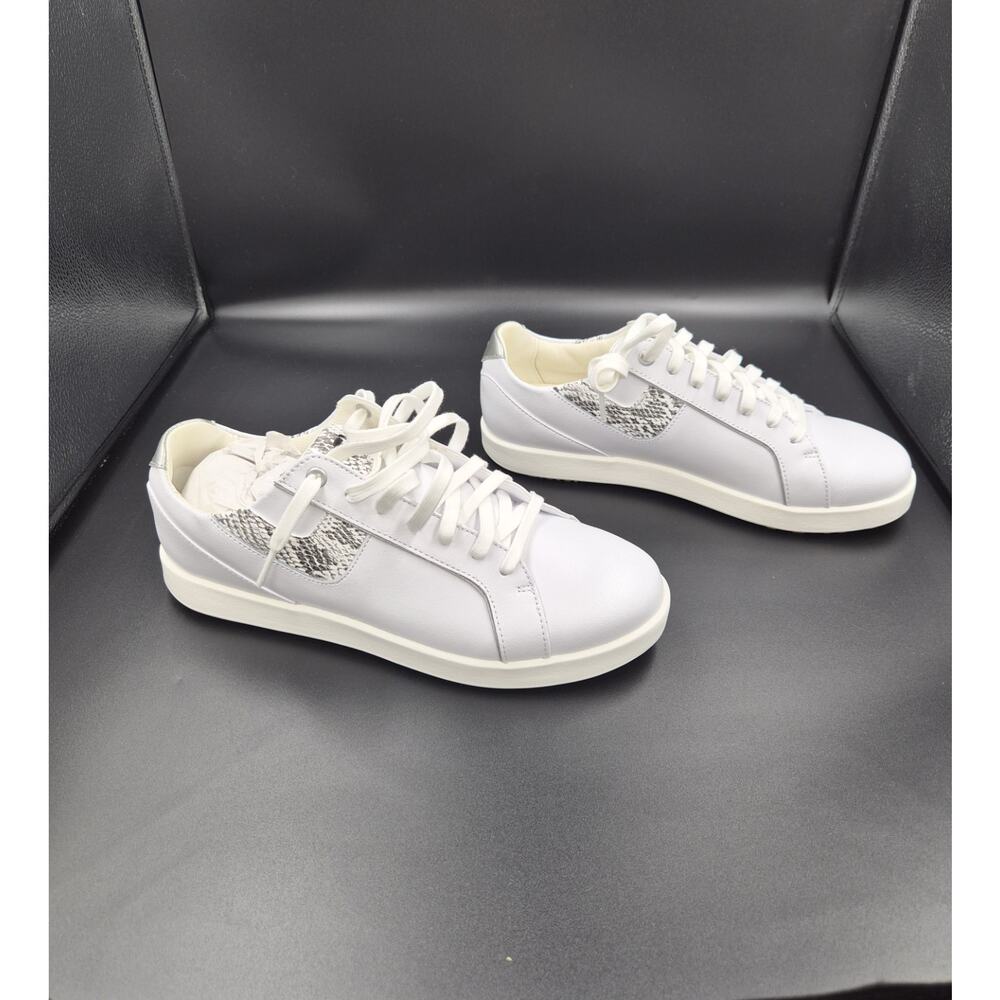 FootJoy Links 98185 Women's Golf Sneakers White Silver Size 10 Medium - Picture 2 of 6